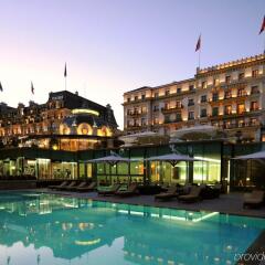 Отель Beau-Rivage Palace бассейн