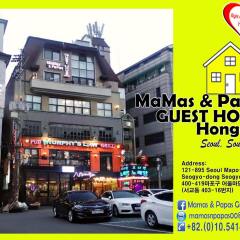 Отель Mamas & Papas Hongdae Guesthouse Южная Корея, Сеул - отзывы, цены и фото номеров - забронировать отель Mamas & Papas Hongdae Guesthouse онлайн