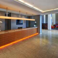 Отель Hilton Düsseldorf интерьер отеля
