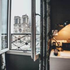 Отель Hôtel Le Notre Dame Saint Michel ванная