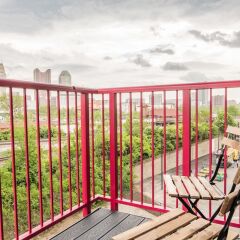 Отель West Side Apartments США, Колумбус - отзывы, цены и фото номеров - забронировать отель West Side Apartments онлайн балкон