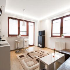 Отель P&O Apartments Fabryczna Польша, Варшава - отзывы, цены и фото номеров - забронировать отель P&O Apartments Fabryczna онлайн комната для гостей фото 5