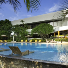 Отель Marco Polo Plaza Cebu Филиппины, Лапу-Лапу - отзывы, цены и фото номеров - забронировать отель Marco Polo Plaza Cebu онлайн бассейн