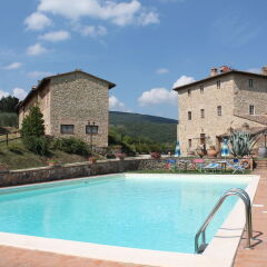 Отель Agriturismo Il Casolare di Bucciano Farmhouse Италия, Сан-Джиминьяно - отзывы, цены и фото номеров - забронировать отель Agriturismo Il Casolare di Bucciano Farmhouse онлайн бассейн фото 2