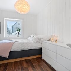 Апартаменты Modern apartment Tromsø Норвегия, Тромсе - отзывы, цены и фото номеров - забронировать отель Modern apartment Tromsø онлайн комната для гостей фото 2