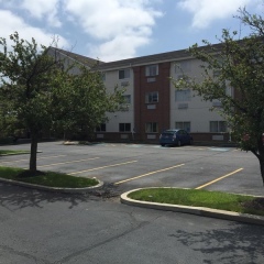 Отель Comfort Suites Hilliard Хиллиард парковка