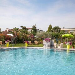 Отель Terme Cristoforo Италия, Абано-Терме - отзывы, цены и фото номеров - забронировать отель Terme Cristoforo онлайн бассейн фото 2