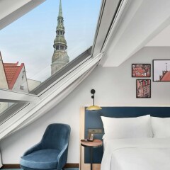 Отель Hilton Garden Inn Riga Old Town Латвия, Рига - отзывы, цены и фото номеров - забронировать отель Hilton Garden Inn Riga Old Town онлайн комната для гостей фото 4