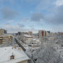 Отель Амбассадор Бишкек балкон