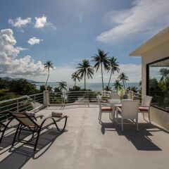 Отель Sam-kah Villa Jade Таиланд, Самуи - отзывы, цены и фото номеров - забронировать отель Sam-kah Villa Jade онлайн балкон