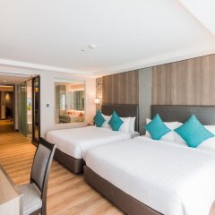 Отель Citrus Suites Sukhumvit 6 By Compass Hospitality Бангкок комната для гостей фото 5