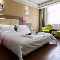 Отель Junyi Hotel Китай, Сиань - отзывы, цены и фото номеров - забронировать отель Junyi Hotel онлайн комната для гостей фото 4