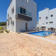 Отель Nissini Villa 4 Кипр, Айя-Напа - отзывы, цены и фото номеров - забронировать отель Nissini Villa 4 онлайн бассейн