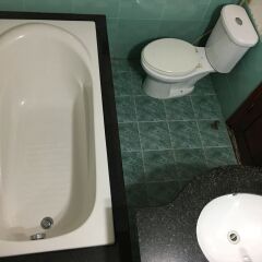 Отель Halo Bay Homestay ванная фото 2