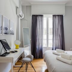 Отель UPSTREET Acropolis Heart Apartments Греция, Афины - отзывы, цены и фото номеров - забронировать отель UPSTREET Acropolis Heart Apartments онлайн комната для гостей фото 3