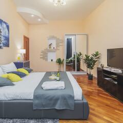 Апартаменты GM Apartments roomy mansion at Arbat комната для гостей фото 4