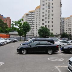 Отель Hejia Inn Beijing Anwai парковка