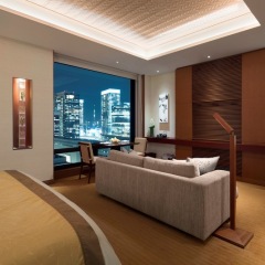 Отель The Peninsula Tokyo 5* Стандартный номер с различными типами кроватей фото 5