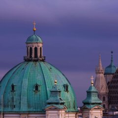 Steigenberger Hotel Herrenhof Wien Вена приотельная территория фото 2