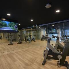 Отель INNSIDE by Meliá Palma Bosque фитнесс-зал фото 2