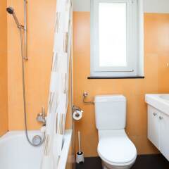 Апартаменты Apartments Swiss Star University Цюрих ванная