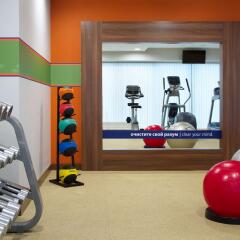 Гостиница Hampton by Hilton Minsk City Center фитнесс-зал