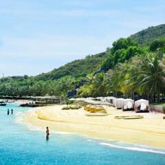 Отель MerPerle Hon Tam Resort пляж фото 2