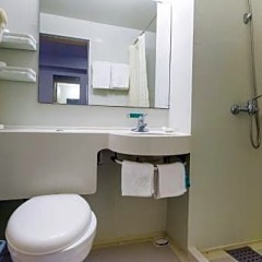 Отель Jinjiang Inn (Xi'an Wujiao Subway Station Airport Bus) Китай, Сиань - отзывы, цены и фото номеров - забронировать отель Jinjiang Inn (Xi'an Wujiao Subway Station Airport Bus) онлайн ванная фото 2