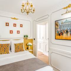 Отель Luxury 2 bedroom 2.5 bathroom Louvre Франция, Париж - отзывы, цены и фото номеров - забронировать отель Luxury 2 bedroom 2.5 bathroom Louvre онлайн фото 21