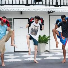 Oh Compound Hostel Бангкок спортивное сооружение