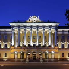 Гостиница Four Seasons Lion Palace St. Petersburg в Санкт-Петербурге 6 отзывов об отеле, цены и фото номеров - забронировать гостиницу Four Seasons Lion Palace St. Petersburg онлайн Санкт-Петербург вид на фасад фото 2
