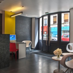 Hotel des Métallos интерьер отеля