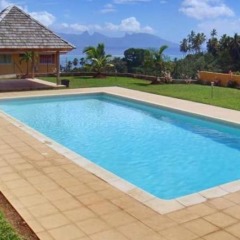 Отель F3 Manuiti Holiday home 2 бассейн