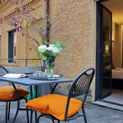 Отель Urben Suites Apartment Design Италия, Рим - 1 отзыв об отеле, цены и фото номеров - забронировать отель Urben Suites Apartment Design онлайн балкон