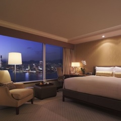 Отель Conrad Hong Kong 5* Стандартный номер с различными типами кроватей фото 10