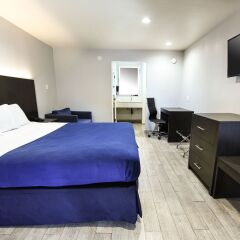 Отель Hollywood Inn Express LAX комната для гостей