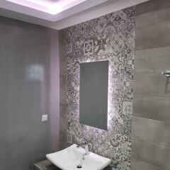 Отель Moonlight Apartments Греция, Остров Санторини - отзывы, цены и фото номеров - забронировать отель Moonlight Apartments онлайн ванная фото 2