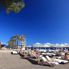 Отель Bodrum Bay Resort - All Inclusive пляж фото 2