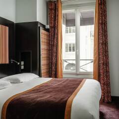 Отель Hôtel Courcelles Étoile комната для гостей фото 2