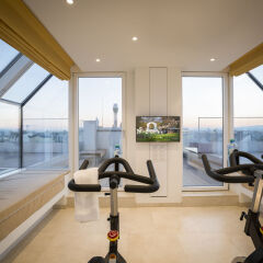 Отель Vienna Grand Apartments DANUBE Австрия, Вена - отзывы, цены и фото номеров - забронировать отель Vienna Grand Apartments DANUBE онлайн фитнесс-зал фото 2