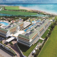 Port Nature Luxury Resort Hotel & Spa Богазкент пляж фото 2