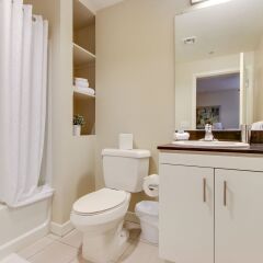 Отель Global Luxury Suites at Wilshire США, Лос-Анджелес - отзывы, цены и фото номеров - забронировать отель Global Luxury Suites at Wilshire онлайн ванная