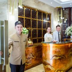 Отель Golden Lotus Hotel Вьетнам, Ханой - отзывы, цены и фото номеров - забронировать отель Golden Lotus Hotel онлайн интерьер отеля фото 3