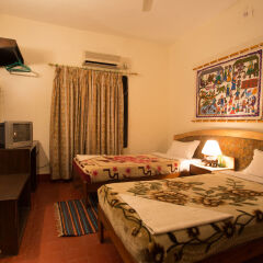 Отель Chitwan Adventure Resort Непал, Саураха - отзывы, цены и фото номеров - забронировать отель Chitwan Adventure Resort онлайн комната для гостей