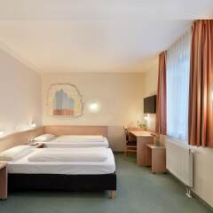 Отель Meinhotel Гамбург комната для гостей фото 5