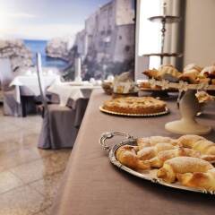 Отель Bed and Breakfast Le Anfore Касино питание