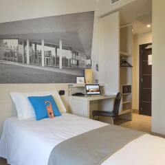 Отель B&B Hotel Bergamo Италия, Бергамо - 7 отзывов об отеле, цены и фото номеров - забронировать отель B&B Hotel Bergamo онлайн комната для гостей фото 2