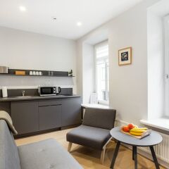 Апартаменты Jolly apartments Вильнюс комната для гостей фото 3
