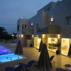 Апартаменты Blue Horizon Apartments вид на фасад