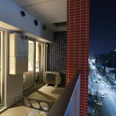 Residence Hotel Hakata 14 Фукуока балкон